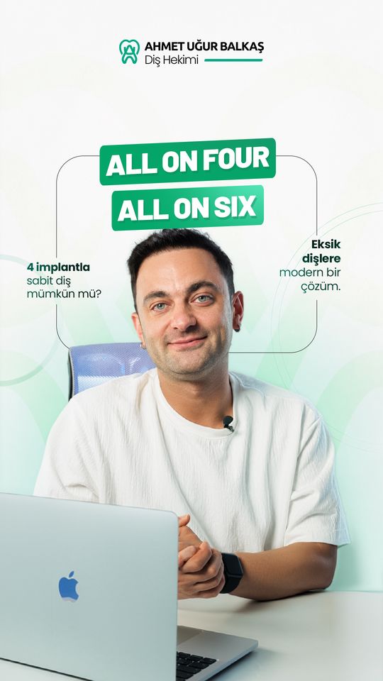 Video kapağı: All-on-Four ve All-on-Six implant ile sabit diş