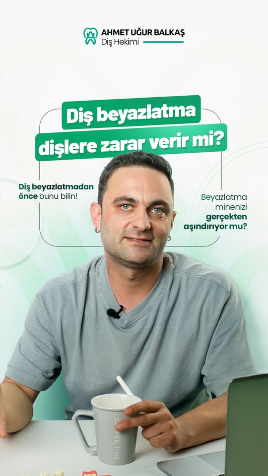 Video kapağı: Diş beyazlatma dişlere zarar verir mi?