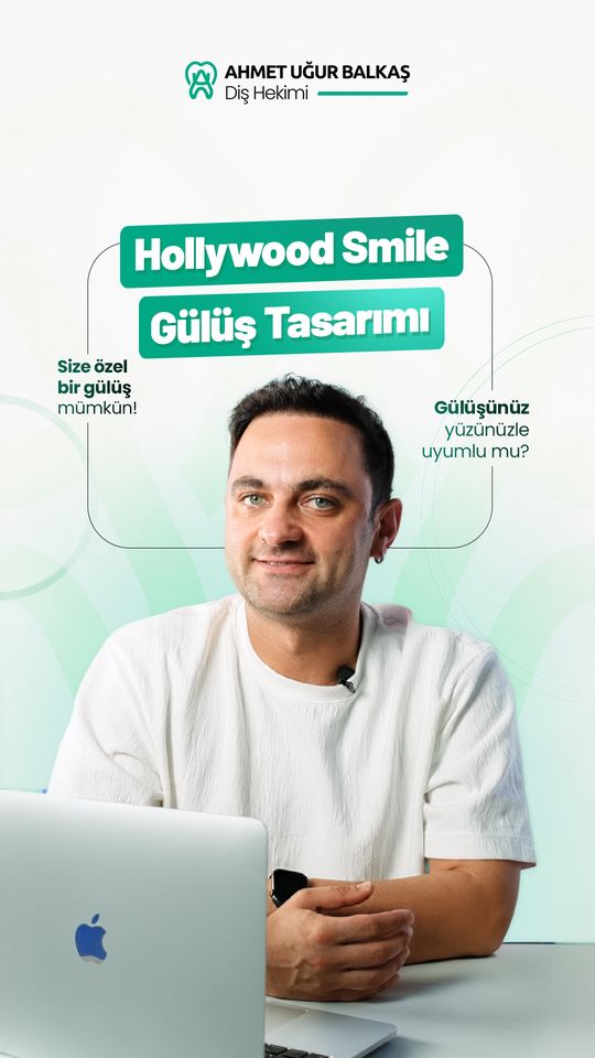 Video kapağı: Dt. Ahmet Uğur Balkaş Hollywood Smile gülüş tasarımını anlatıyor